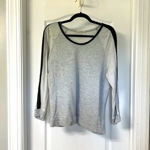 Gray sweatshirt